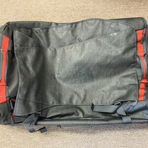 The North Face Rolling Thunder 36” Suitcase Black Red (Used Twice)